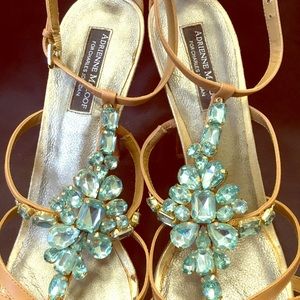 Jeweled sandals